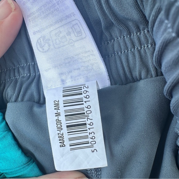 Women's Gymshark teal and Gray Athletic Shorts - Picture 6 of 7